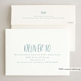 "Ready for anything" - Holiday Cards in Frost by Lea Delaveris - FREE Recipient Addressing