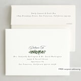 "evergreen garlands" - Holiday Cards in Winter Sky by Rebecca Durflinger - FREE Recipient Addressing