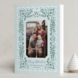 "Vintage Christmas" - Holiday Cards in Ice by Paper Sun Studio - Folded Card