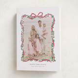 "Ribbonly Frame" - Holiday Cards in Holly Berry by Itsy Belle Studio - Folded Card