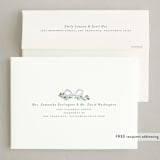 "Ribbonly Frame" - Holiday Cards in Juniper by Itsy Belle Studio - FREE Recipient Addressing