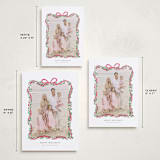 "Ribbonly Frame" - Holiday Cards in Holly Berry by Itsy Belle Studio - Formats Available