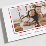 "hand drawn scallop" - Holiday Cards in Berry by Sara Hicks Malone - Detail