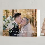 "Forever" - Holiday Cards in Snow by Ella Weaver - Folded Card
