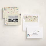 "dabbed confetti" - Holiday Cards in Eggnog by Eric Ransom - Assembled