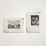 "dabbed confetti" - Holiday Cards in Eggnog by Eric Ransom - Photo Orientation Options