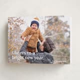 "Bright and New" - Holiday Cards in Sugar by Kimberly Morgan - Folded Card