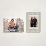 "Bright and New" - Holiday Cards in Sugar by Kimberly Morgan - Photo Orientation Options