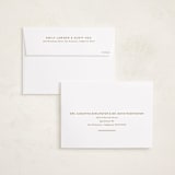 "Minimal Style" - Holiday Cards in Snow by Lucrecia Caporale - FREE Recipient Addressing