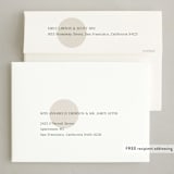 "Modern Circle" - Holiday Cards in Forest by Sumak Studio - FREE Recipient Addressing