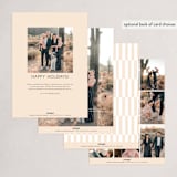 "Our Resolution" - Holiday Cards in Vanilla Cream by Keen Peachy - Back of Card Options