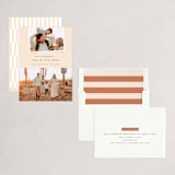 "Our Resolution" - Holiday Cards in Vanilla Cream by Keen Peachy - Assembled