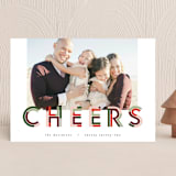 "Chunk Cheers" - Holiday Cards in Fruitcake by Pixel and Hank - Front