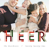 "Chunk Cheers" - Holiday Cards in Fruitcake by Pixel and Hank - Detail