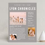 "Extra, Extra" - Holiday Cards in Tinsel by Becca Thongkham - Front