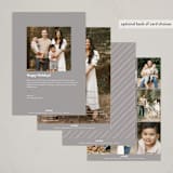 "Extra, Extra" - Holiday Cards in Tinsel by Becca Thongkham - Back of Card