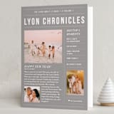 "Extra, Extra" - Holiday Cards in Tinsel by Becca Thongkham - Folded Card