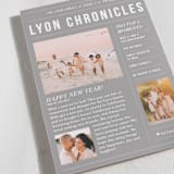 "Extra, Extra" - Holiday Cards in Tinsel by Becca Thongkham - Detail