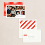 "Modern Photo Grid" - Holiday Cards in Cobblestone by Kimberly Morgan - Assembled