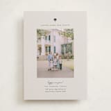 "New Year, New Roots" - Holiday Cards in Linen by Sierra Lee - Front