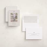 "New Year, New Roots" - Holiday Cards in Linen by Sierra Lee - Assembled