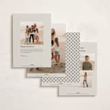 "Wonderful Year" - Holiday Cards in Ivory by Olivia Raufman - Back of Card Options