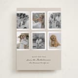 "Vintage Ephemera" - Holiday Cards in Vanilla Spice by Corinne Malesic - Front