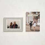 "Bold and Festive" - Holiday Cards in Pistachio by Kate Ahn - Photo Orientation Options