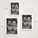 "White Border" - Holiday Cards in Caramel by Annie Chan - Formats Available