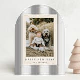 "The Prep" - Holiday Cards in Navy by Kristie Kern - Front