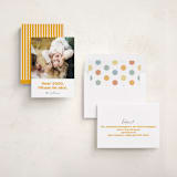 "Pretty Please" - Holiday Cards in Snow by Robert and Stella - Assembled