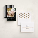 "Pretty Please" - Holiday Cards in Onyx by Robert and Stella - Assembled