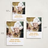 "Pretty Please" - Holiday Cards in Snow by Robert and Stella - Formats Available