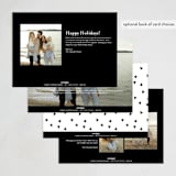 "Crazy Year" - Holiday Cards in Pepper by Leah Ragain - Back of Card Options