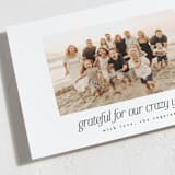 "Crazy Year" - Holiday Cards in Pepper by Leah Ragain - Detail