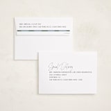 "Painted Stripes" - Holiday Cards in Juniper by Cindy Reynolds - FREE Recipient Addressing