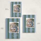"Painted Stripes" - Holiday Cards in Juniper by Cindy Reynolds - Formats Available