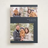"enlighten" - Holiday Cards in Navy by Carolyn Nicks - Front