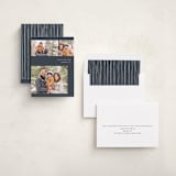 "enlighten" - Holiday Cards in Navy by Carolyn Nicks - Assembled