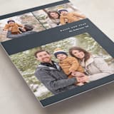"enlighten" - Holiday Cards in Navy by Carolyn Nicks - Detail