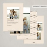 "Great Year" - Holiday Cards in Buttercream by Carolyn MacLaren - Back of Card Options