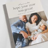 "Great Year" - Holiday Cards in Buttercream by Carolyn MacLaren - Detail