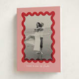 "Squiggle overlay" - Holiday Cards in Stocking by Creo Study - Folded Card
