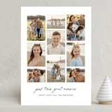 "Memory collage" - Holiday Cards in Zebra by Lea Delaveris - Front