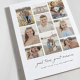 "Memory collage" - Holiday Cards in Zebra by Lea Delaveris - Detail