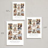 "Memory collage" - Holiday Cards in Zebra by Lea Delaveris - Formats Available