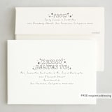 "Pizazz" - Holiday Cards in Starlight by Everett Paper Goods - FREE Recipient Addressing