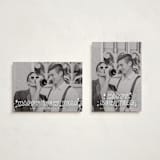 "Pizazz" - Holiday Cards in Starlight by Everett Paper Goods - Photo Orientation Options