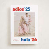 "adios" - Holiday Cards in Azure by Megan Davis - Front