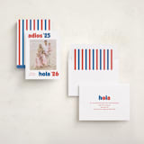 "adios" - Holiday Cards in Azure by Megan Davis - Assembled